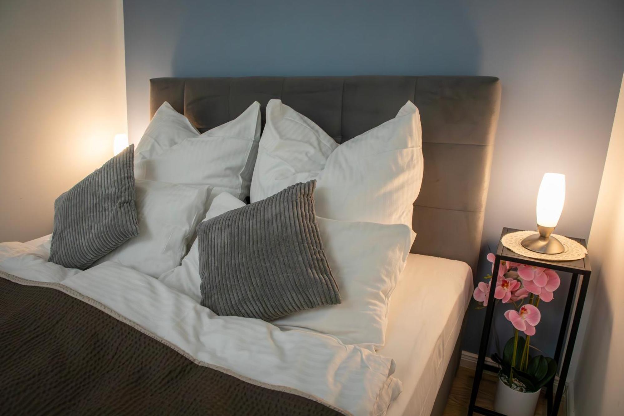 Hannibal - Design Apartment Lilie 2, Vw Naehe, Parkplatz, Kueche, Highspeed-Wlan, Fitness, Solarium Wolfsburg Eksteriør billede